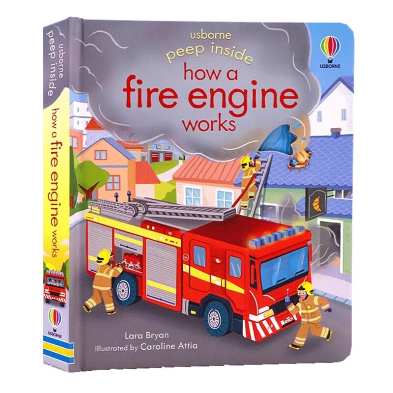Photography Job - Usborne Peep Inside: Wie ein Feuerwehrauto