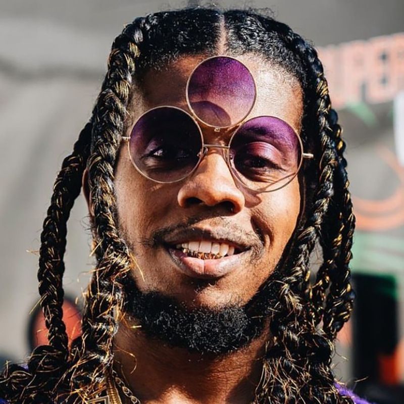Photography Fashion - Retro Mode-Trend Drei-Augen-Dekorative Sonnenbrille Personalisierte Hip-Hop