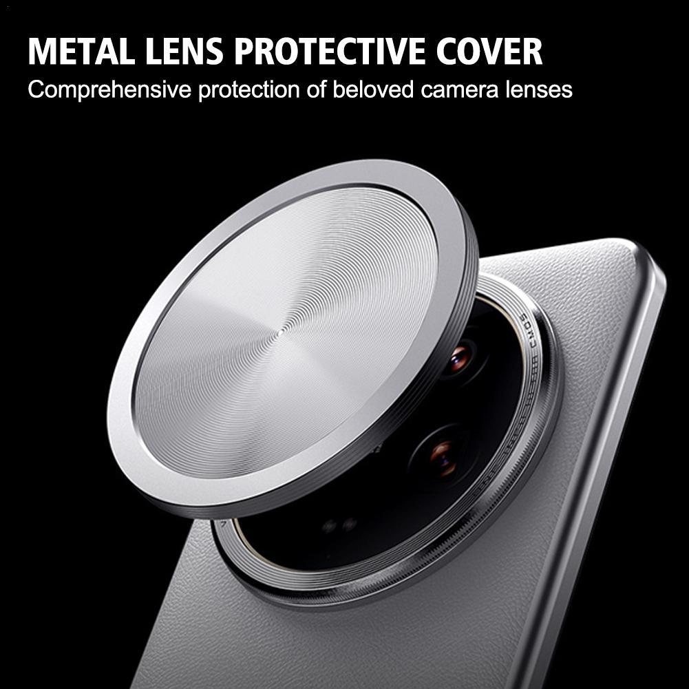 Photography Xiaomi 14 Ultra - Silberne Objektivschutzhülle für Xiaomi 14 Ultra,