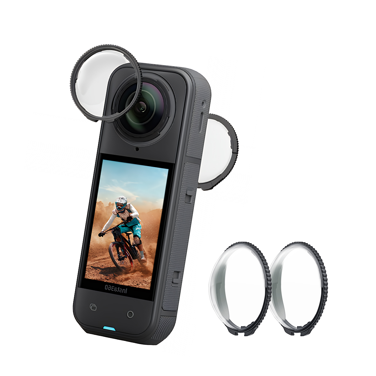 Insta360 Camera X4 - Doppellinsen-UV-Filter für Insta360 ONE X5/X4/X3/X2, kratzfest