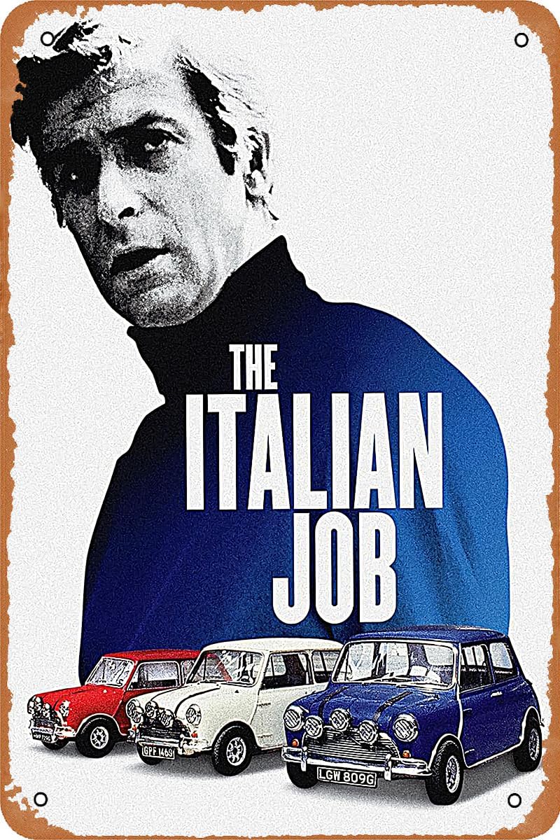 Photography Job - Das italienische Job-Filmplakat-Blechschild im Stil einer