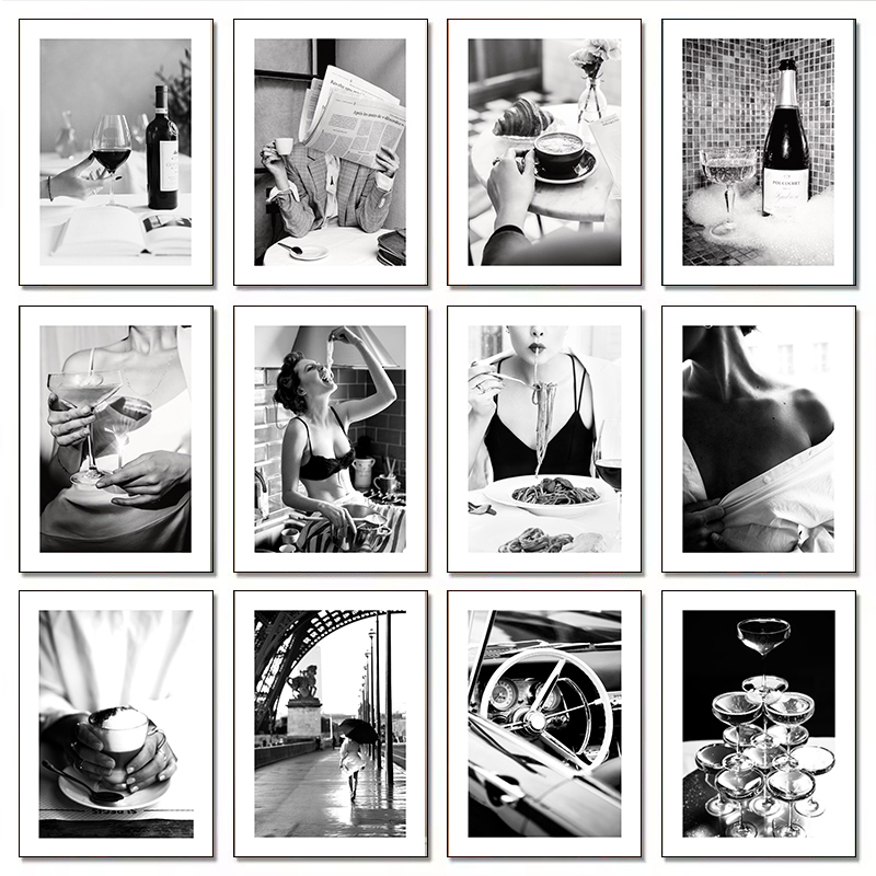 Photography Trend - Moderne Luxus Mode Champagner Wein Sexy