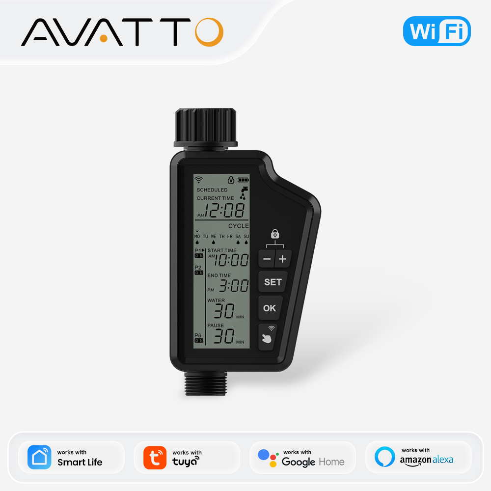 Timelapse Controller - AVATTO WiFi Smart Wasser Timer Garten