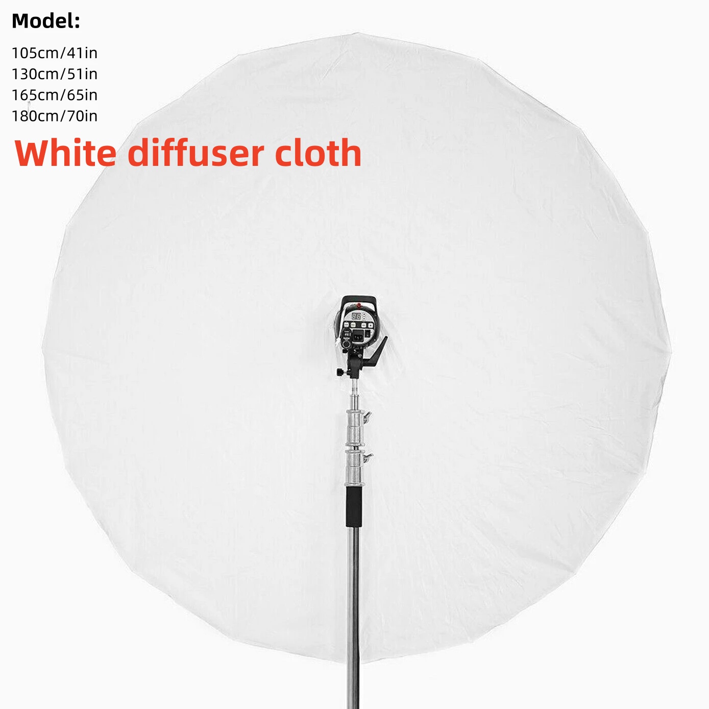 Photography Umbrella Diffuser - Para Umbrella Diffusion Stofftuch für Studioblitzfotografie