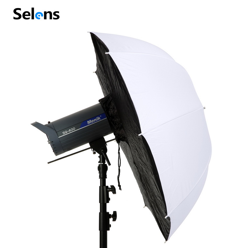 Photography Umbrella Diffuser - Selens 101 cm/40 Zoll Shoot-through-Regenschirm, Softbox,