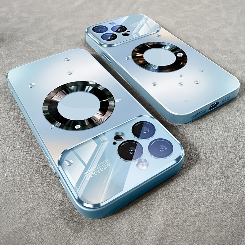 Photography Fashion - Modische Glas-Kamera-Schutzhülle für MagSafe für iPhone