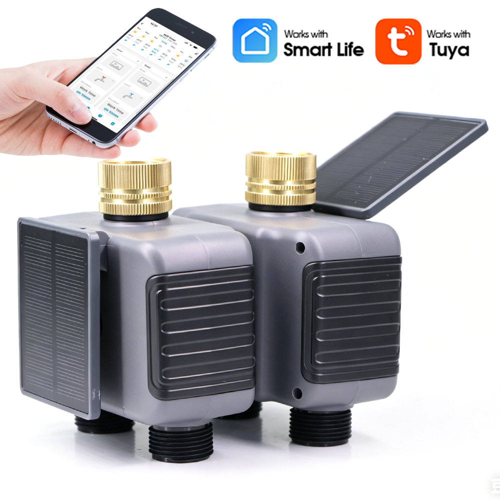 Timelapse Controller - Tuya Smart Solar 2-Zonen WLAN-Timer IP55