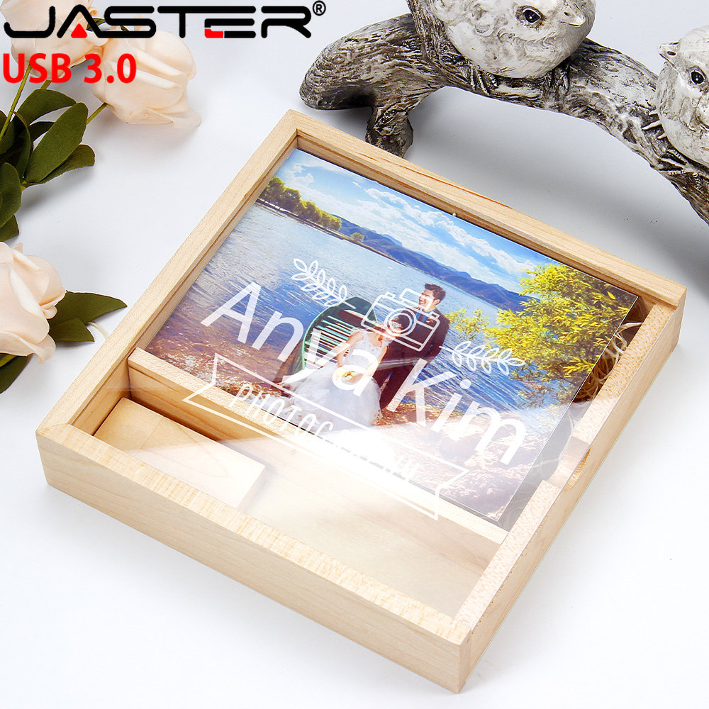 Photography Of Memories - JASTER USB-Sticks in Holzbox, 128 GB,