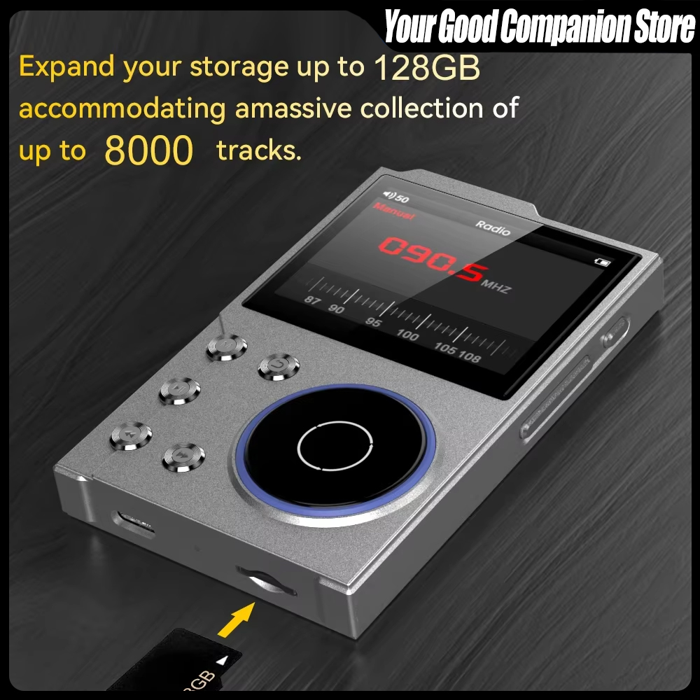 Photography History - MP3-Player Hi-Fi Verlustfreier Tragbarer Walkman aus