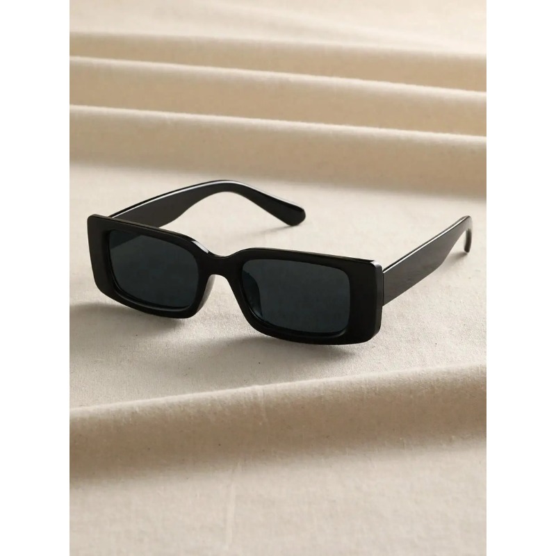 Photography Fashion - 1 Stück Unisex-Sonnenbrille aus schwarzem Kunststoff,