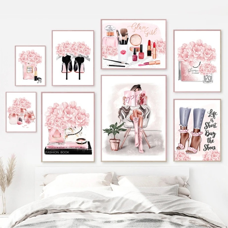 Photography Trend - Rosa Blume Paris Parfüm Mode Lippenstift