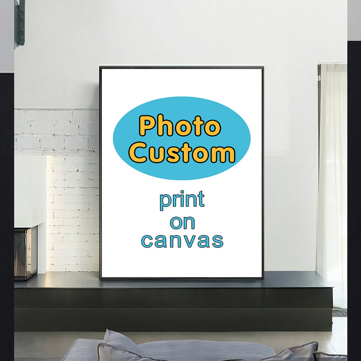 Photography Interior - Benutzerdefinierte Foto-Leinwanddrucke, personalisiertes Foto-Poster für Familienleben,