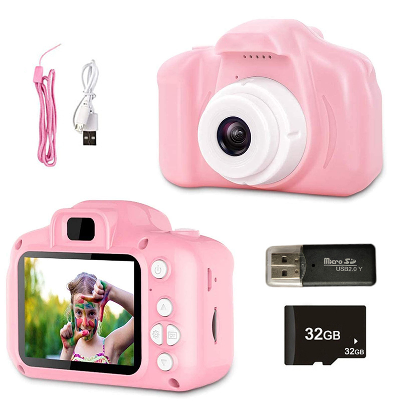 Photography Of Memories - Kinderkamera, 1080P HD-Bildschirm, Kamera, Videospielzeug, 8