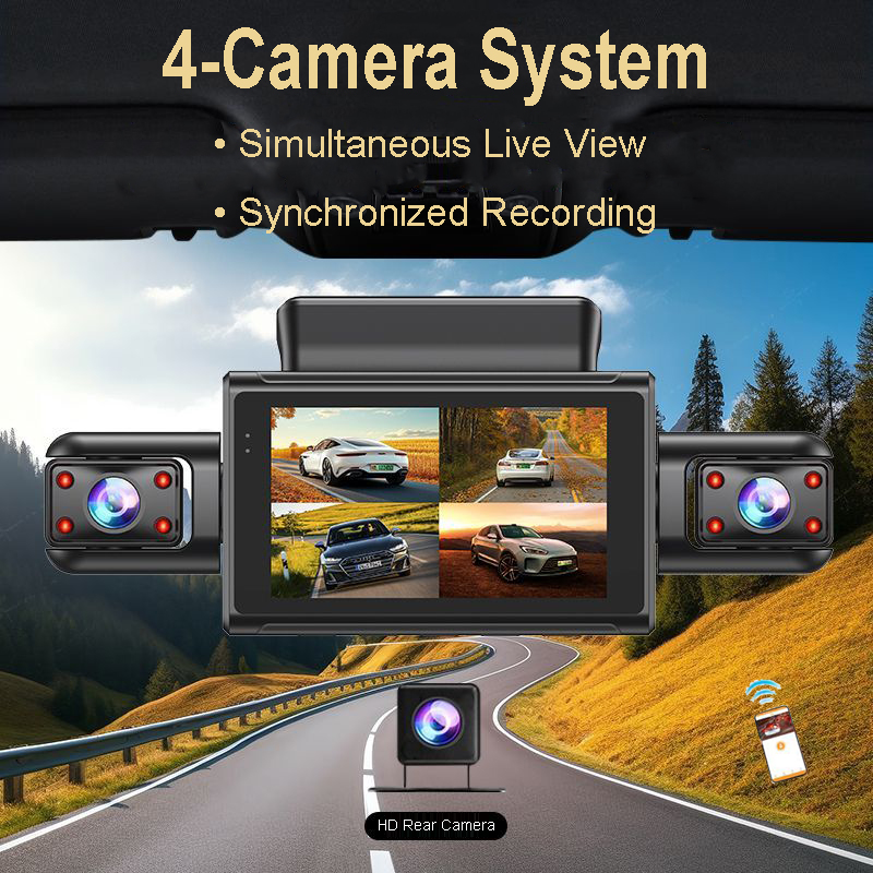 Timelapse Controller - 4K 4CH versteckter Auto-DVR mit APP,
