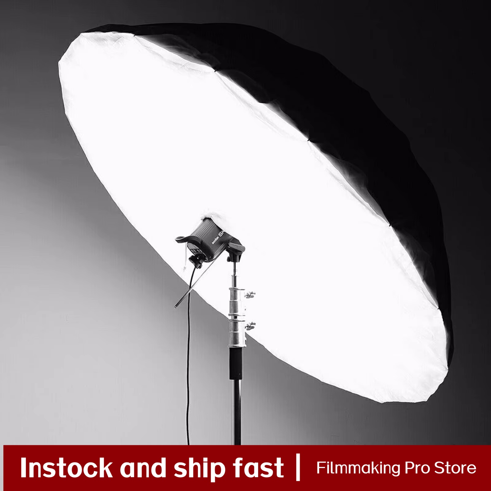 Photography Umbrella Diffuser - Weicher Lichtdiffusor, weiß, parabolischer Schirm, Frontdiffusor-Abdeckung,