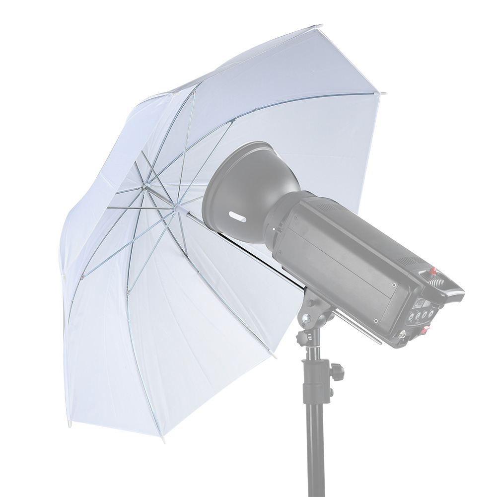 Photography Umbrella Diffuser - 33 Zoll durchscheinender weißer weicher Regenschirm