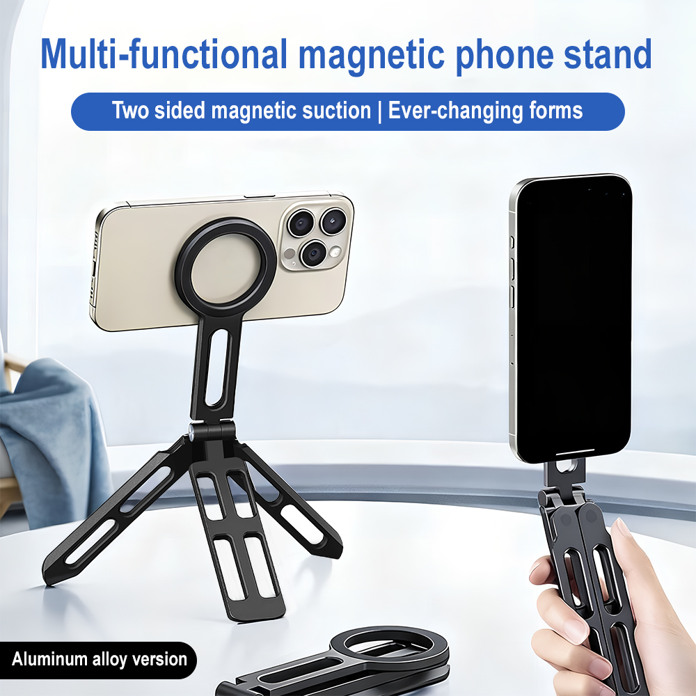 Photography Videos - Magnetischer Handyhalter Vierachsig 360° ° Drehbarer,
