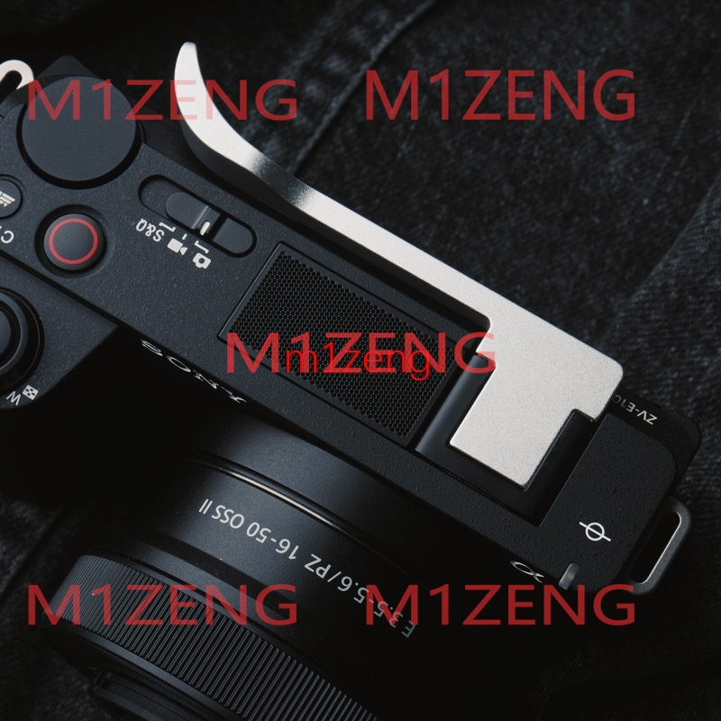 Sony Camera Zv-E10 - ZV-E10II Metall-Thumb-Up-Handgriff mit Blitzschuhadapterabdeckung für Sony