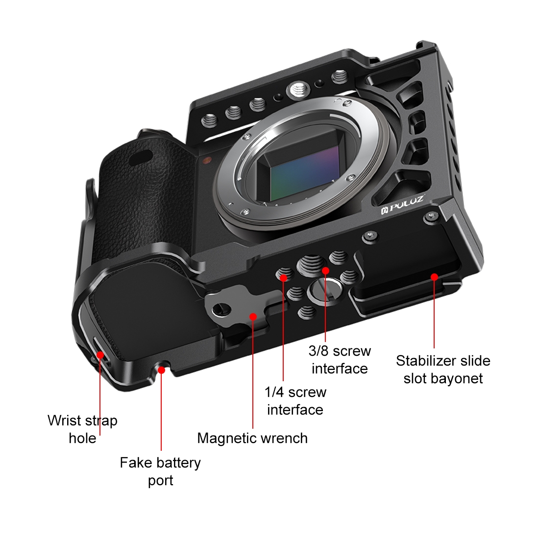 PULUZ Kamerakäfig aus Metall,  – Sony Camera A6400 Bewertung und Preis