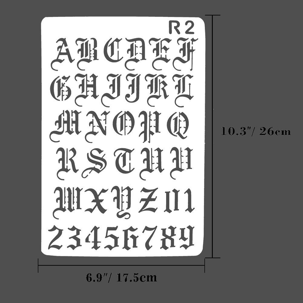 Neue Hohl Schichtung Schablone – Photography Font Bewertung und Preis