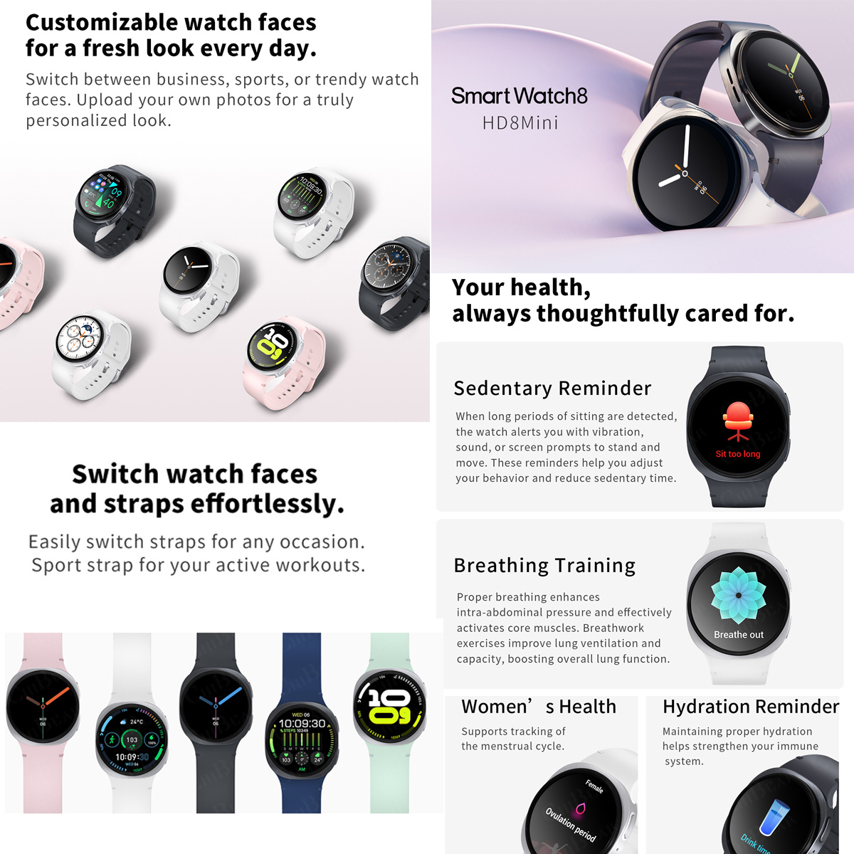 2026 Neue Smartwatches 8 Mini  – Intervalometer Timer Bewertung und Preis