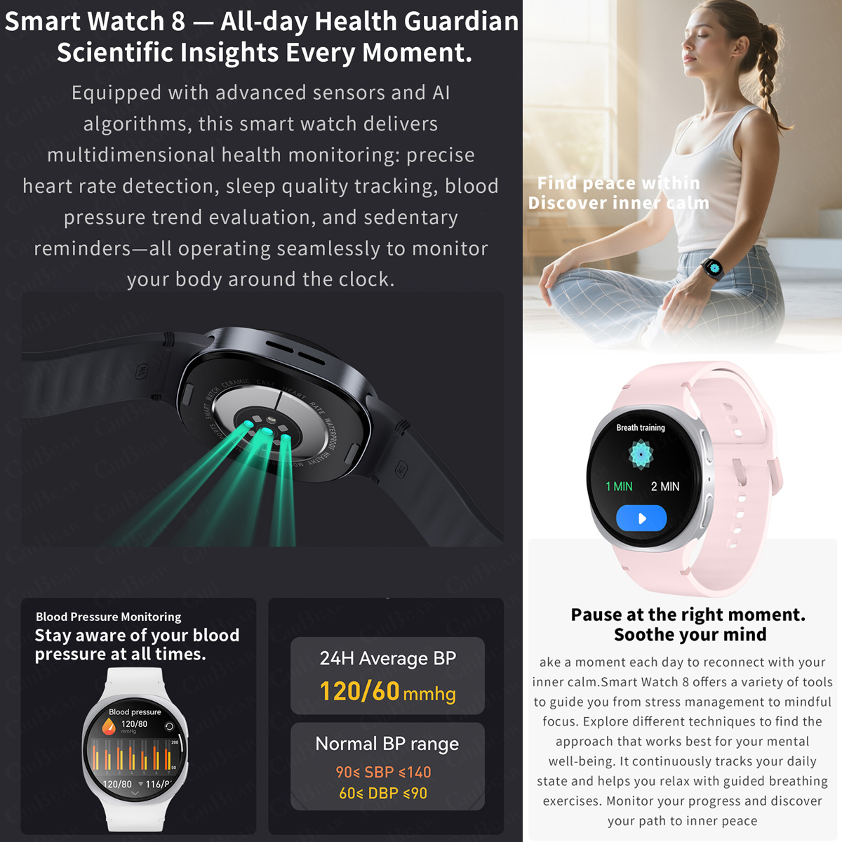 2026 Neue Smartwatches 8 Mini  – Intervalometer Timer Bewertung und Preis
