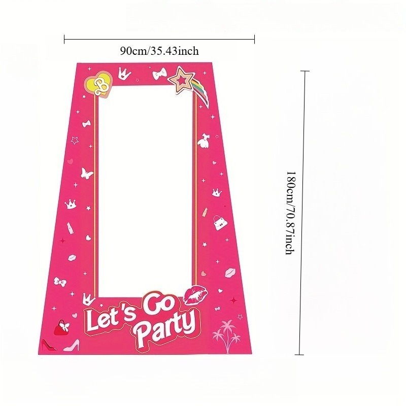 2D flaches 1-teiliges Prinzess – Photography Zone Bewertung und Preis