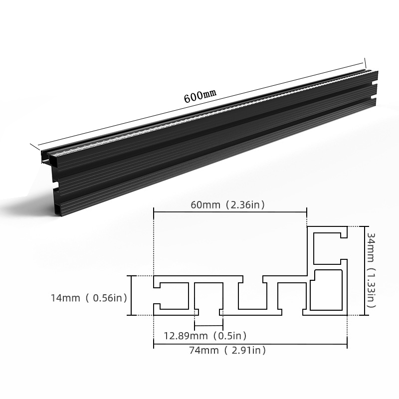 600 mm 74/75 Typ Aluminiumprof – Photography Job Bewertung und Preis