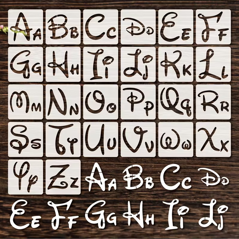 26-teiliges 2,95 x 2,95 Zoll g – Photography Font Bewertung und Preis