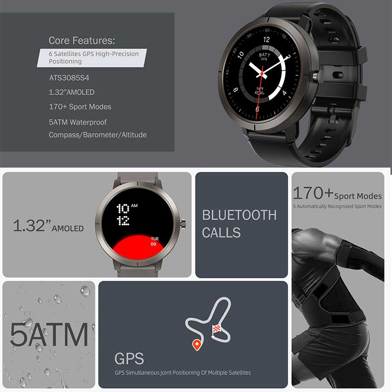 2026 GPS Smartwatch AMOLED 1,3 – Intervalometer Timer Bewertung und Preis