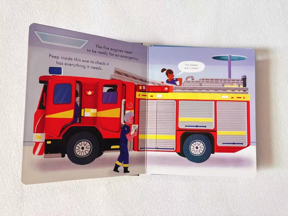 Usborne Peep Inside How A Fire – Photography Job Bewertung und Preis