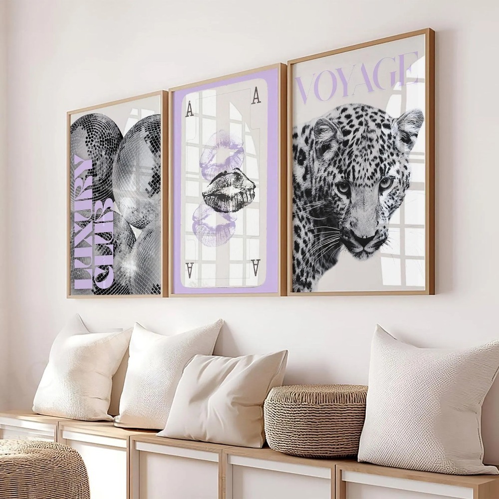 3-teiliges rahmenloses Leopard – Photography Trend Bewertung und Preis