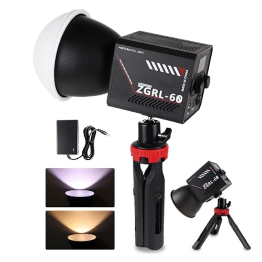 60W COB LED-Videoleuchte, trag – Photography Videos Bewertung und Preis
