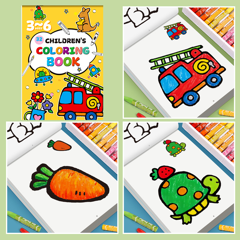 32-seitiges Malbuch für Kinder – Photography Of Book Bewertung und Preis