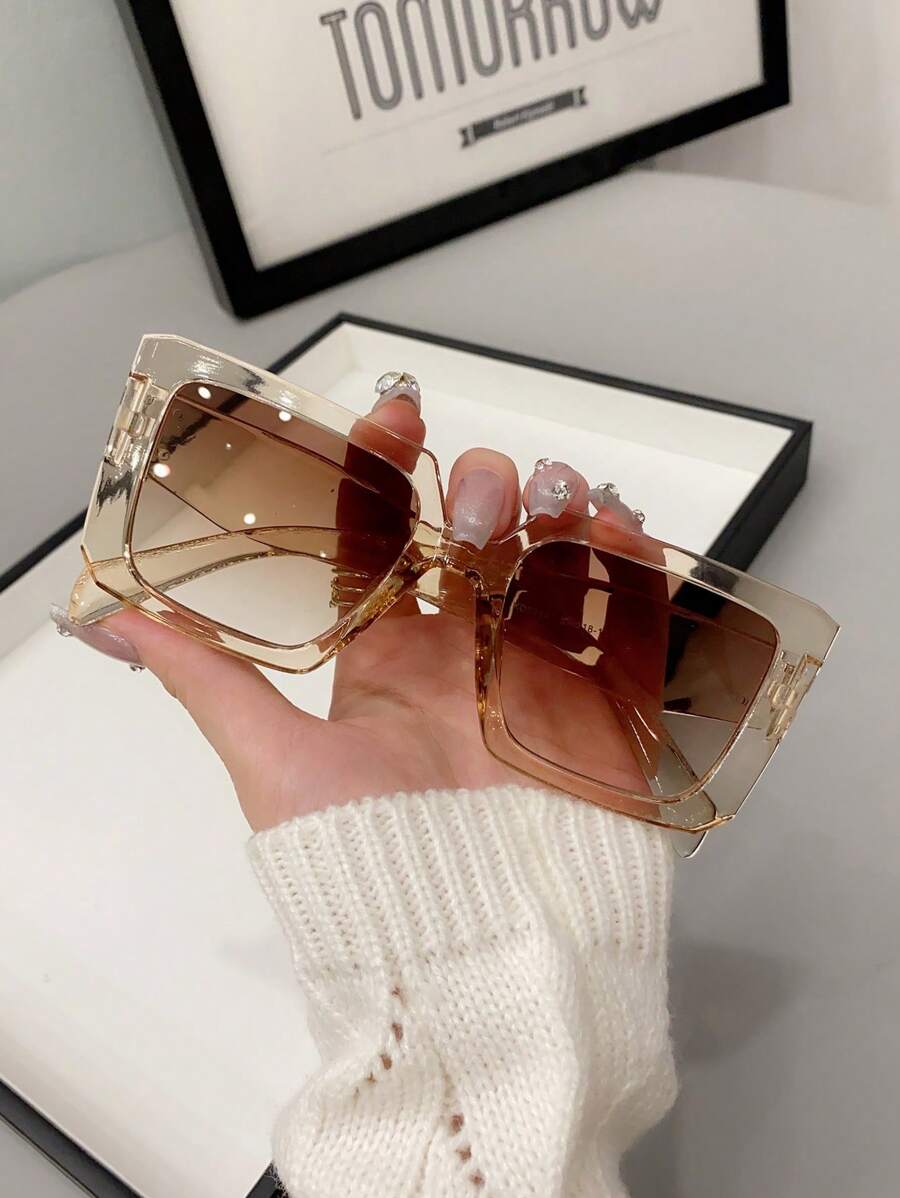 1 Stück Damen-Brille mit polyg – Photography Fashion Bewertung und Preis