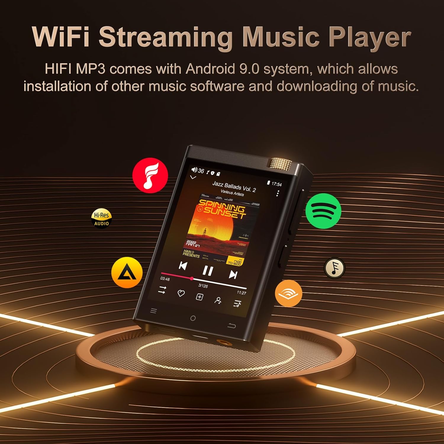 Hi-Fi-MP3-Player mit Bluetooth – Photography History Bewertung und Preis