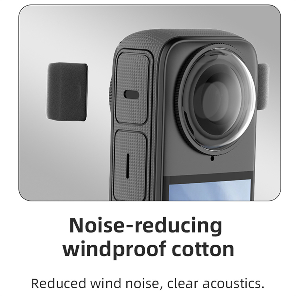 6Pcs Mic Windschutz Für Insta3 – Insta360 Camera X4 Bewertung und Preis