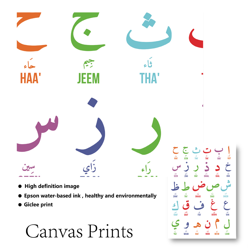 Arabische islamische Wandkunst – Photography Font Bewertung und Preis