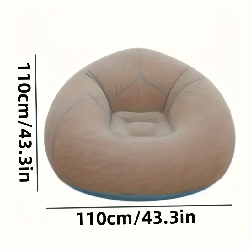 Flockter aufblasbarer PVC-Sofa – Photography Zone Bewertung und Preis